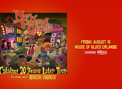 NEW FOUND GLORY Catalyst 20 Years Later Tour