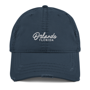 Orlando Florida Distressed Hat